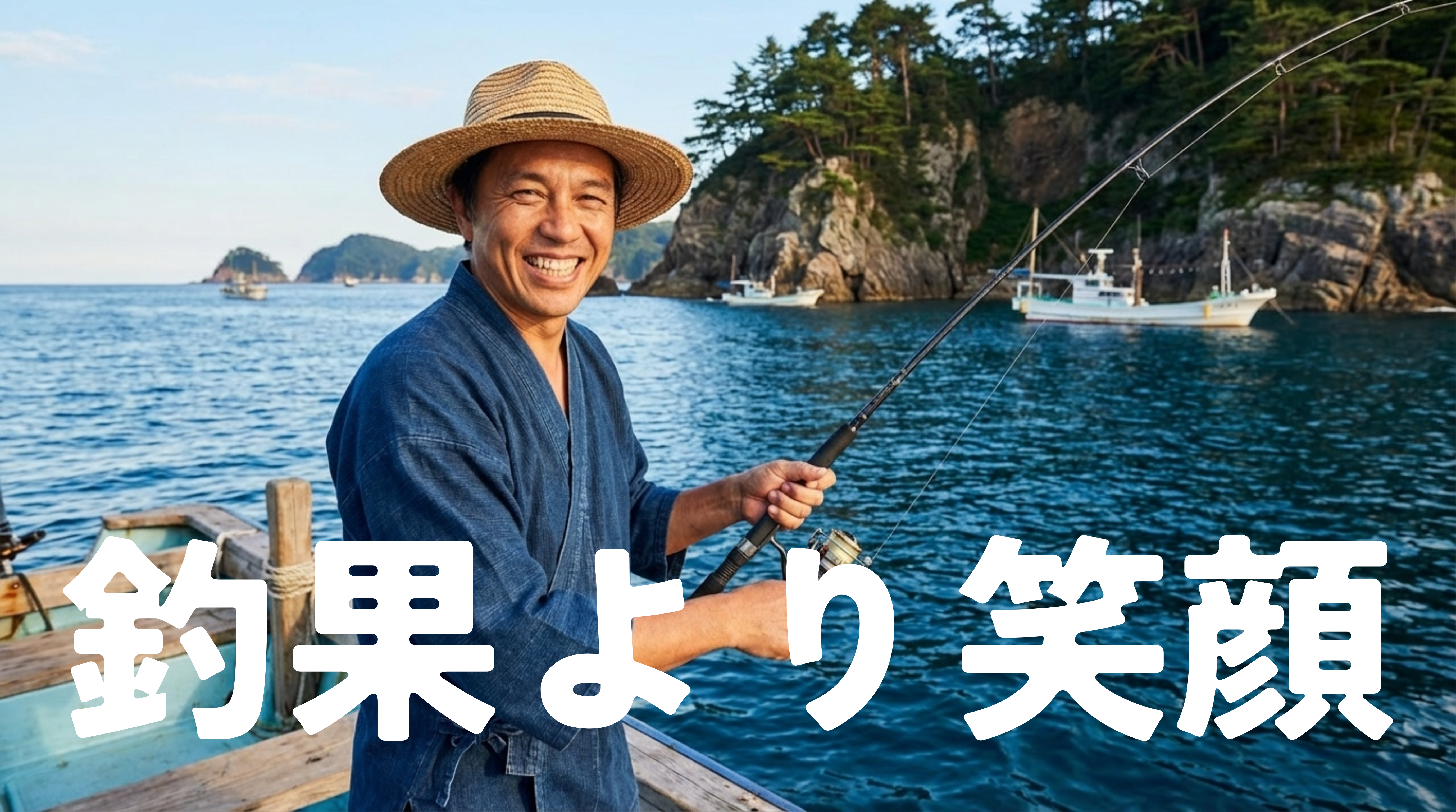 釣果より「笑顔」