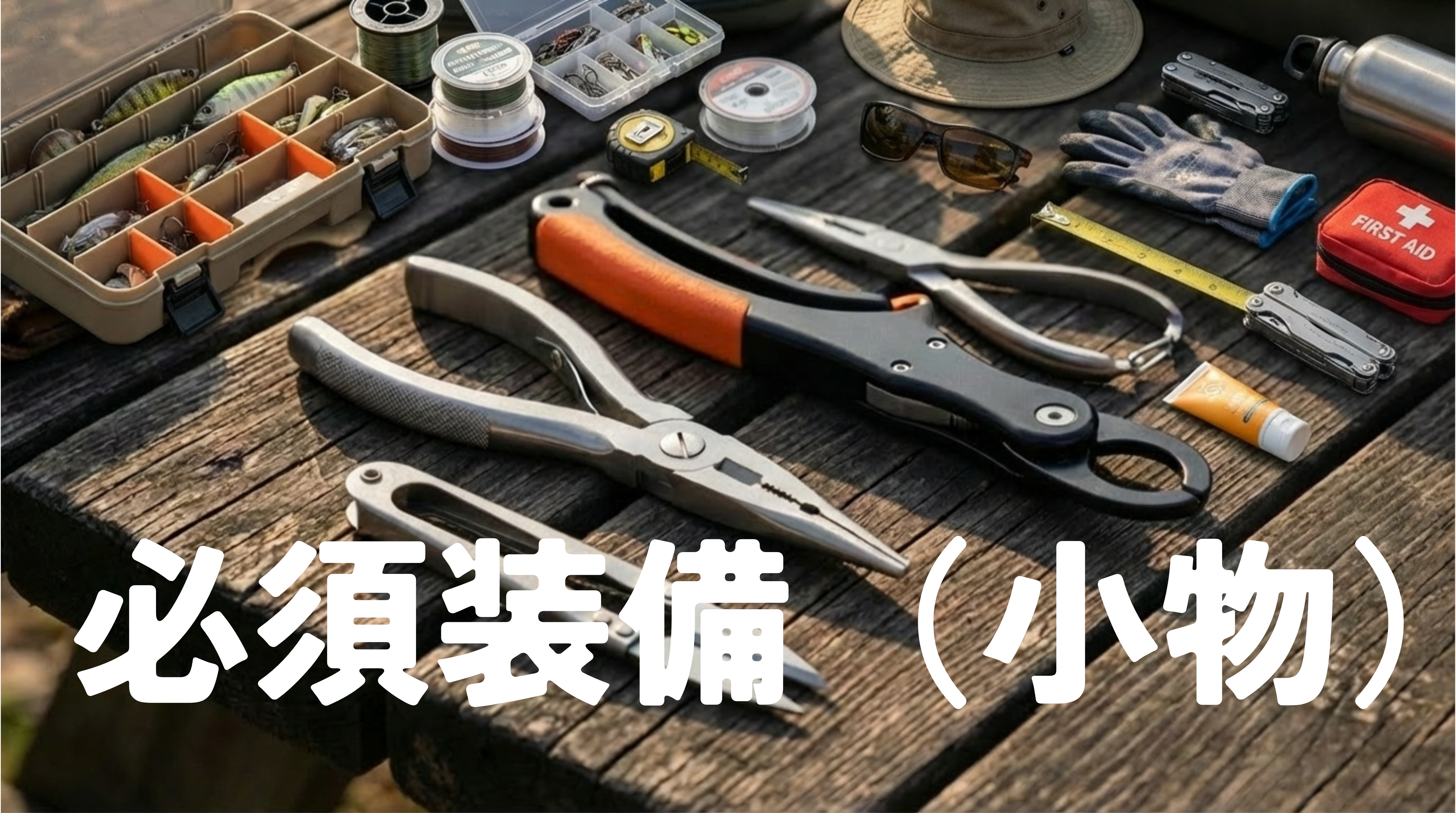 必須装備（小物）